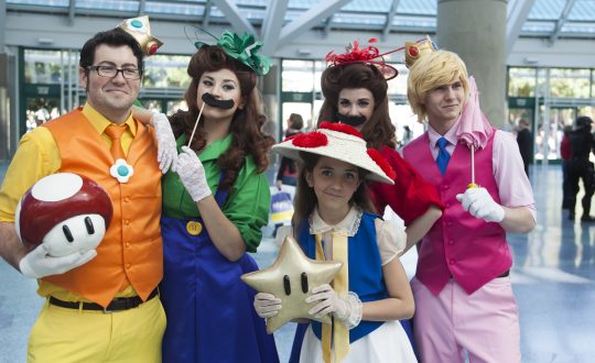 Cosplay inspirés du jeu vidéo Super Mario