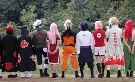 Cosplay inspiré du manga Naruto